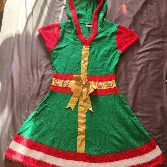 Holiday elf dress - Picture 7 of 8